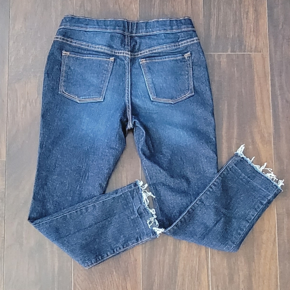 Reduced! Old Navy Skinny Crop Jeans L 10-12. - Picture 3 of 6